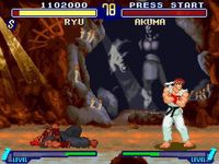 une photo d'Ã©cran de Street Fighter Alpha 2 sur Nintendo Super Nes